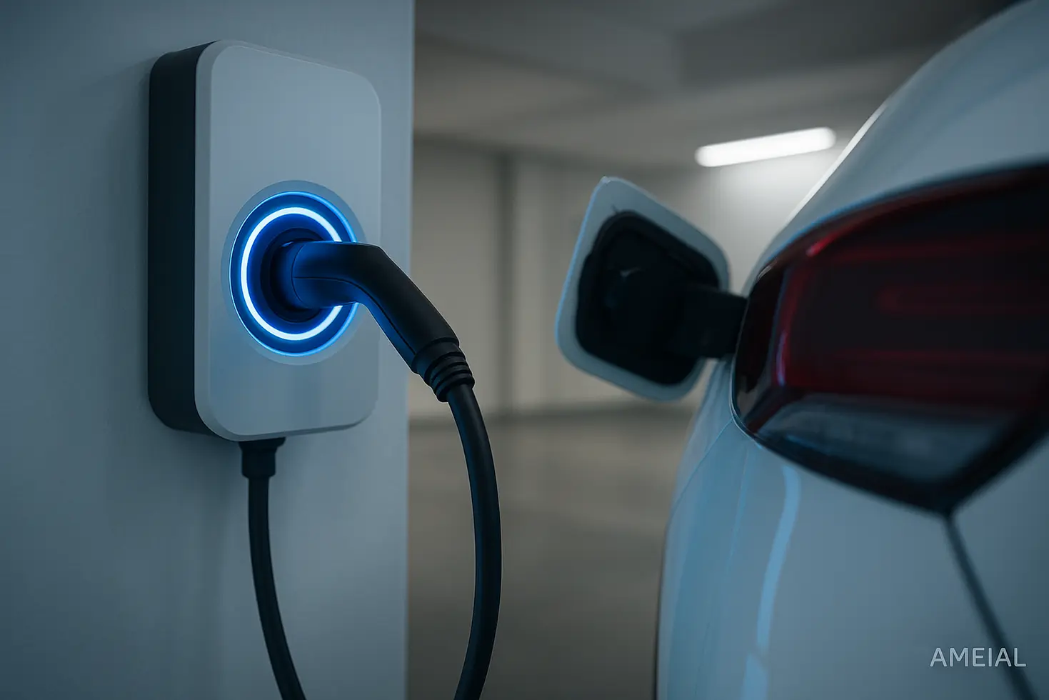 cargador tipo 2 para vehículo eléctrico México — detalle técnico